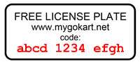 Sticker met unieke code voor gepersonaliseerd BERG kenteken