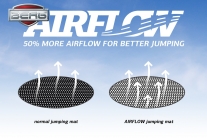 BERG Flatground Elite 430 AirFlow Trampoline