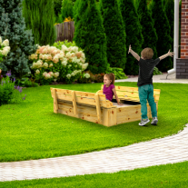 Snuggly Sandhill 120 x 180 met klap / zit deksel