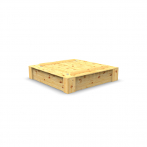 Snuggly Sandhill 140 x 140 met klap / zit deksel