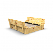 Snuggly Sandhill 140 x 180 met klap / zit deksel