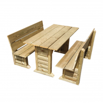 Boisy picknickset Blokhut voorgemonteerd M