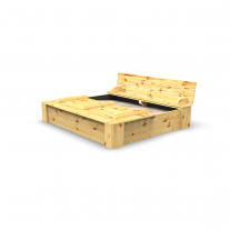 Snuggly Sandhill 140 x 160 met klap / zit deksel