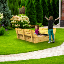 Snuggly Sandhill 140 x 180 met klap / zit deksel