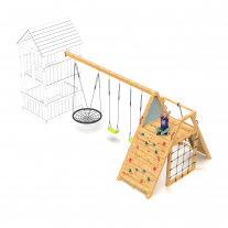 Snuggly Swing Upgrade Deluxe 420 Nest Play Ultima Net