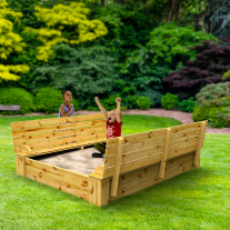 Snuggly Sandhill 160 x 200 met klap / zit deksel