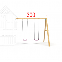 PlayVision Swing Deluxe (9x9 cm Bovenbalk / A-Frame)