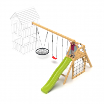 Snuggly Swing Upgrade Deluxe 420 Nest Play Net