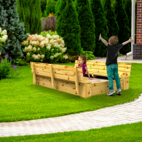 Snuggly Sandhill 140 x 200 met klap / zit deksel