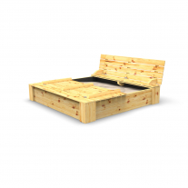 Snuggly Sandhill 160 x 160 met klap / zit deksel