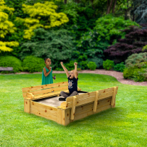 Snuggly Sandhill 120 x 180 met klap / zit deksel