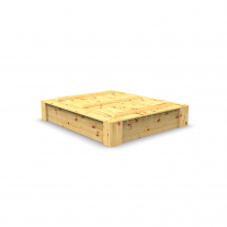 Snuggly Sandhill 140 x 180 met klap / zit deksel