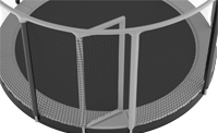 Ingang Akrobat Gallus trampoline